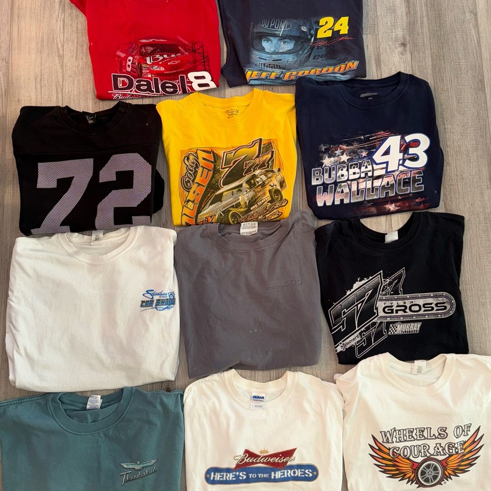 Vintage racing/car t-shirts